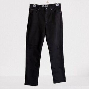DG2 By Diane Gilman Jeans Black Stretch High-rise Slim Fit Size 8